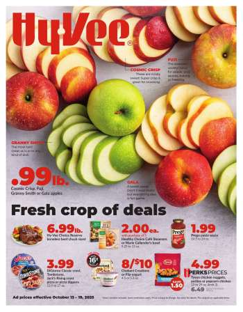 Hy-Vee Flyer - 10/13/2025 - 10/19/2025.