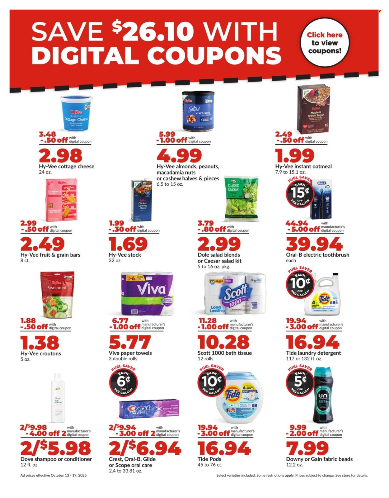 Hy-Vee ad - 10/13/2025 - 10/19/2025. Page 5
