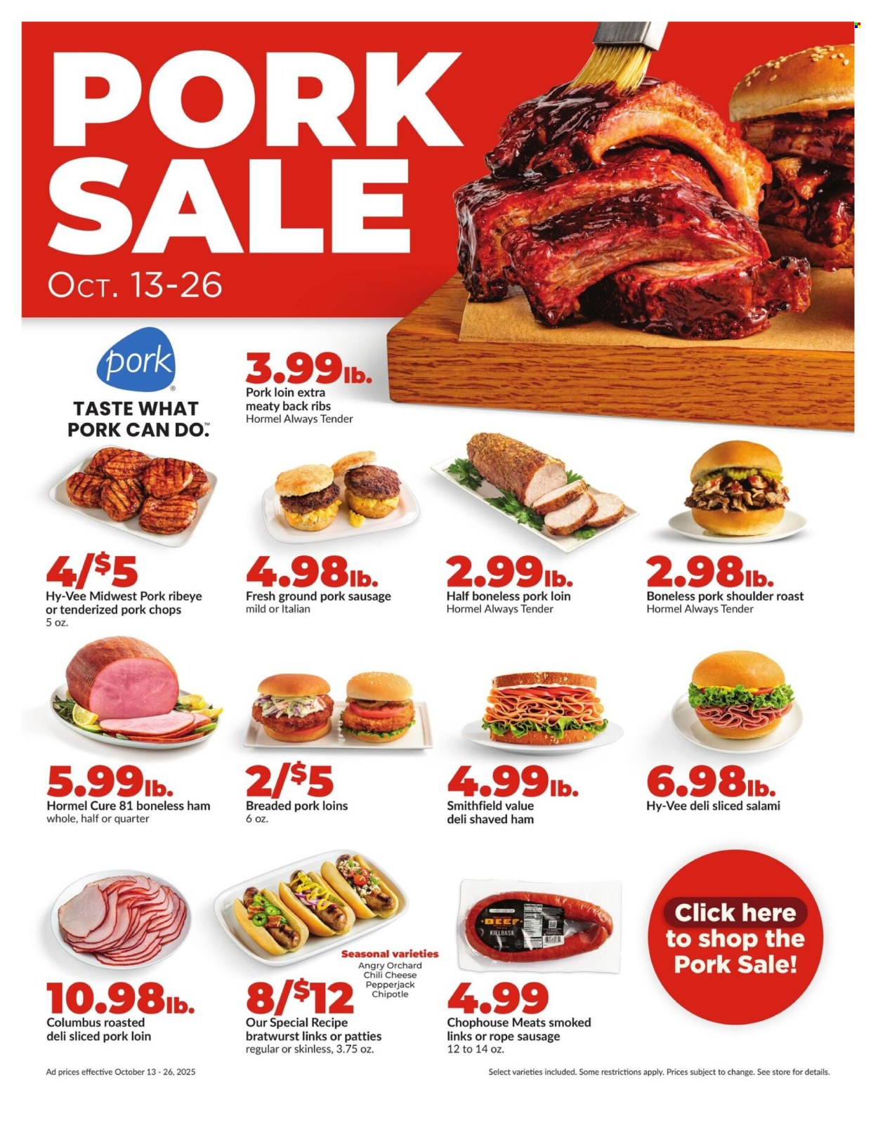 Hy-Vee ad - 10/13/2025 - 10/19/2025. Page 9