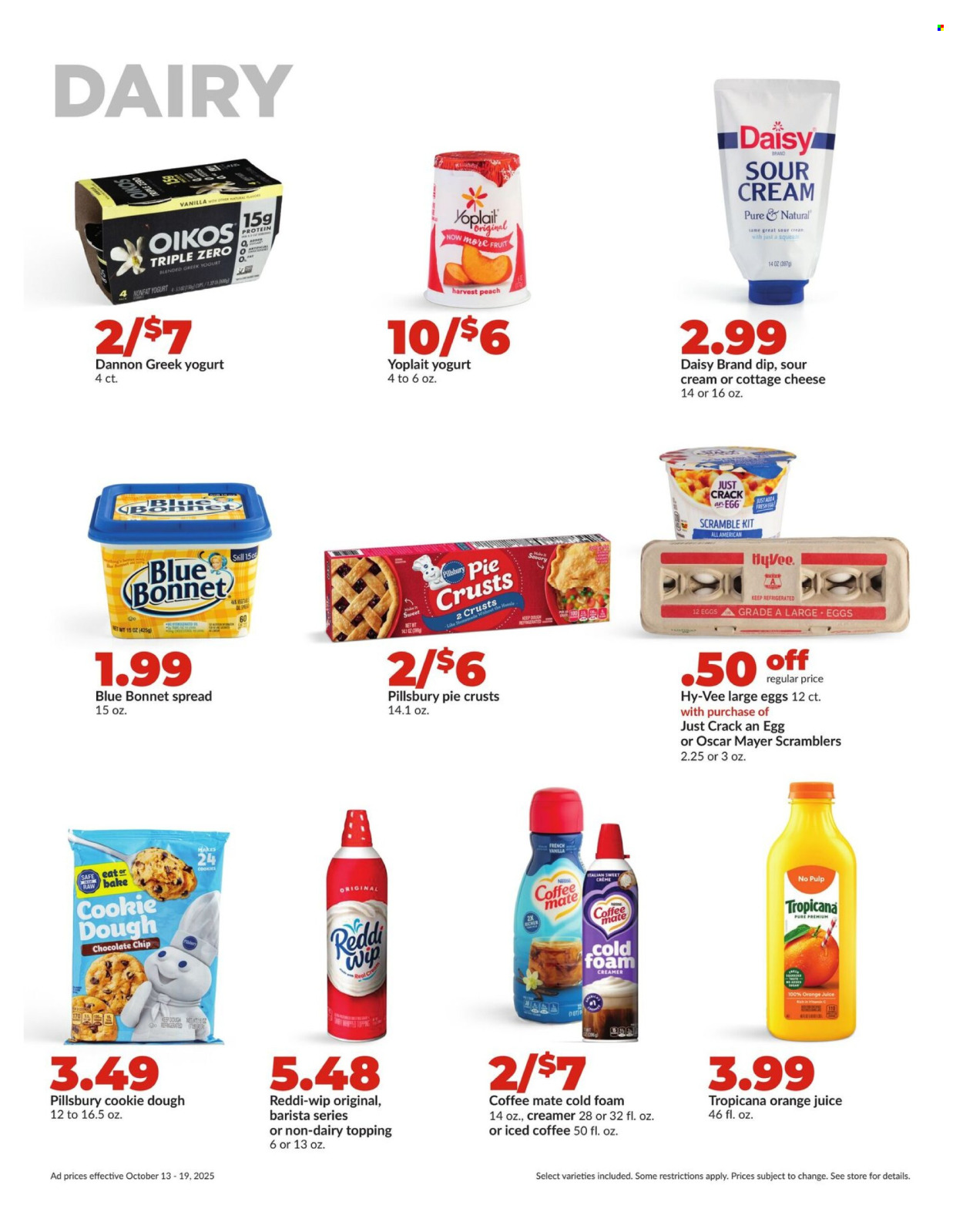 Hy-Vee ad - 10/13/2025 - 10/19/2025. Page 25