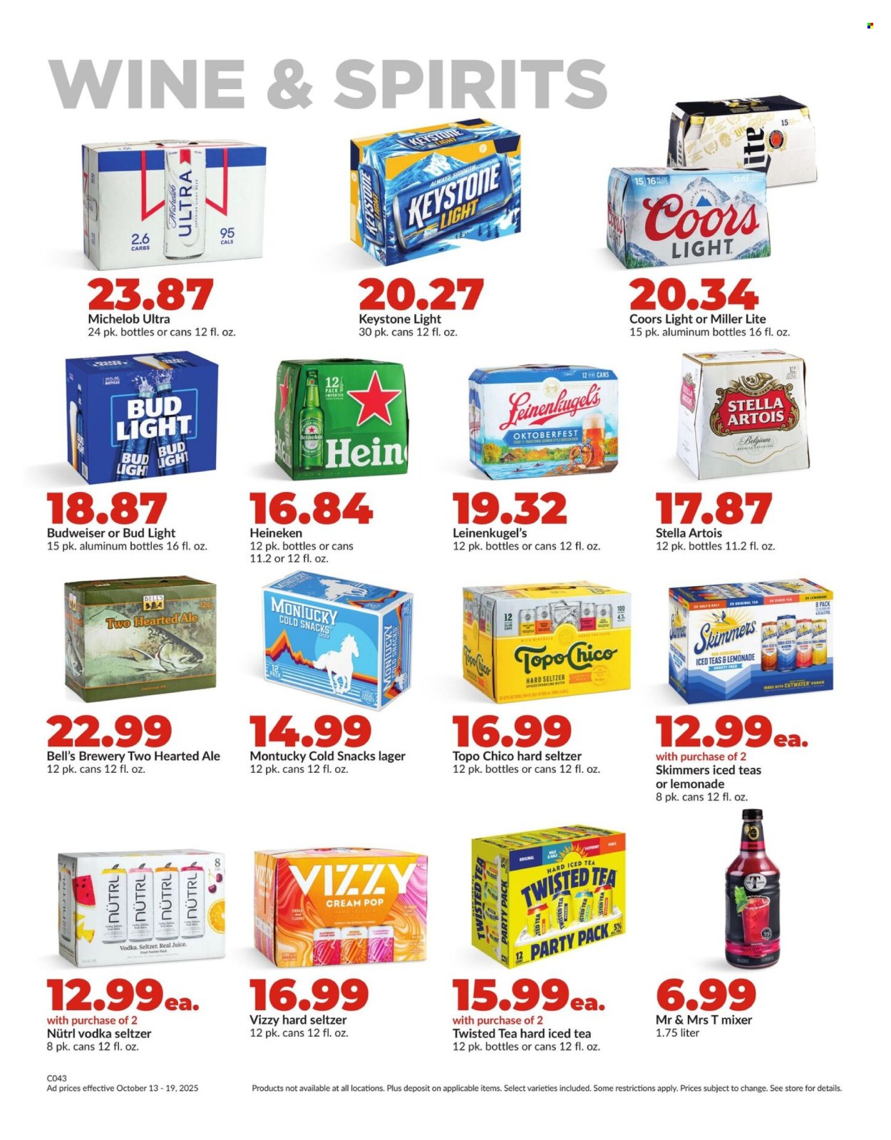 Hy-Vee ad - 10/13/2025 - 10/19/2025. Page 36