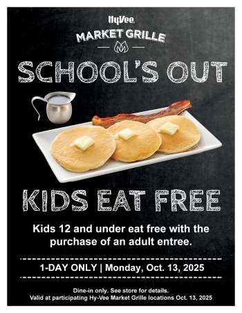 Hy-Vee Flyer - 10/13/2025 - 10/13/2025.