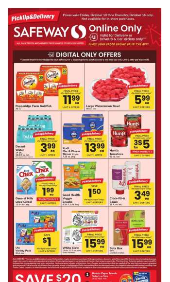 Safeway Flyer - 10/10/2025 - 10/16/2025.