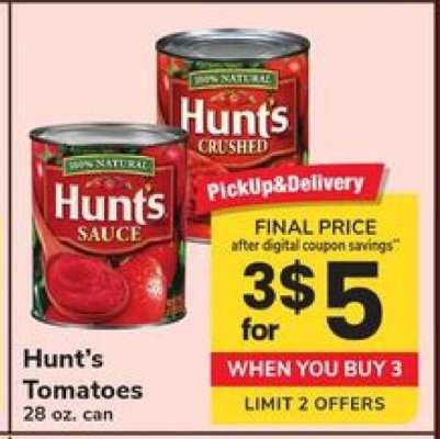Hunt's Tomatoes