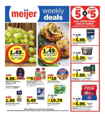 Meijer Flyer - 10/15/2025 - 10/21/2025.