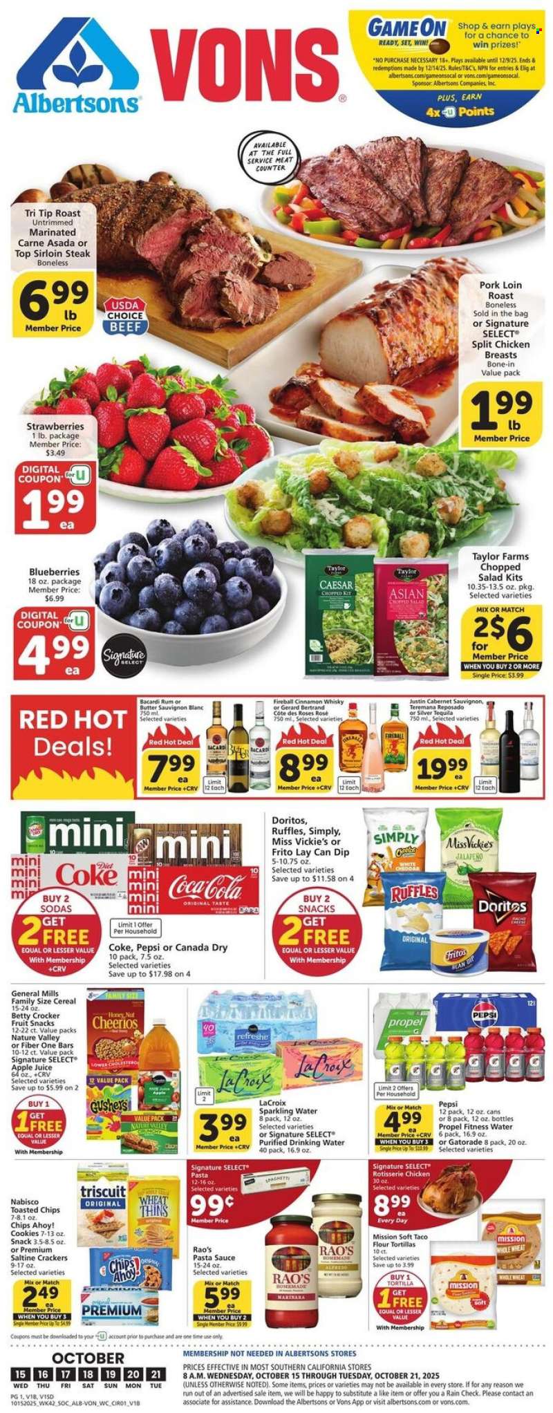 Albertsons Flyer - 10/15/2025 - 10/21/2025.