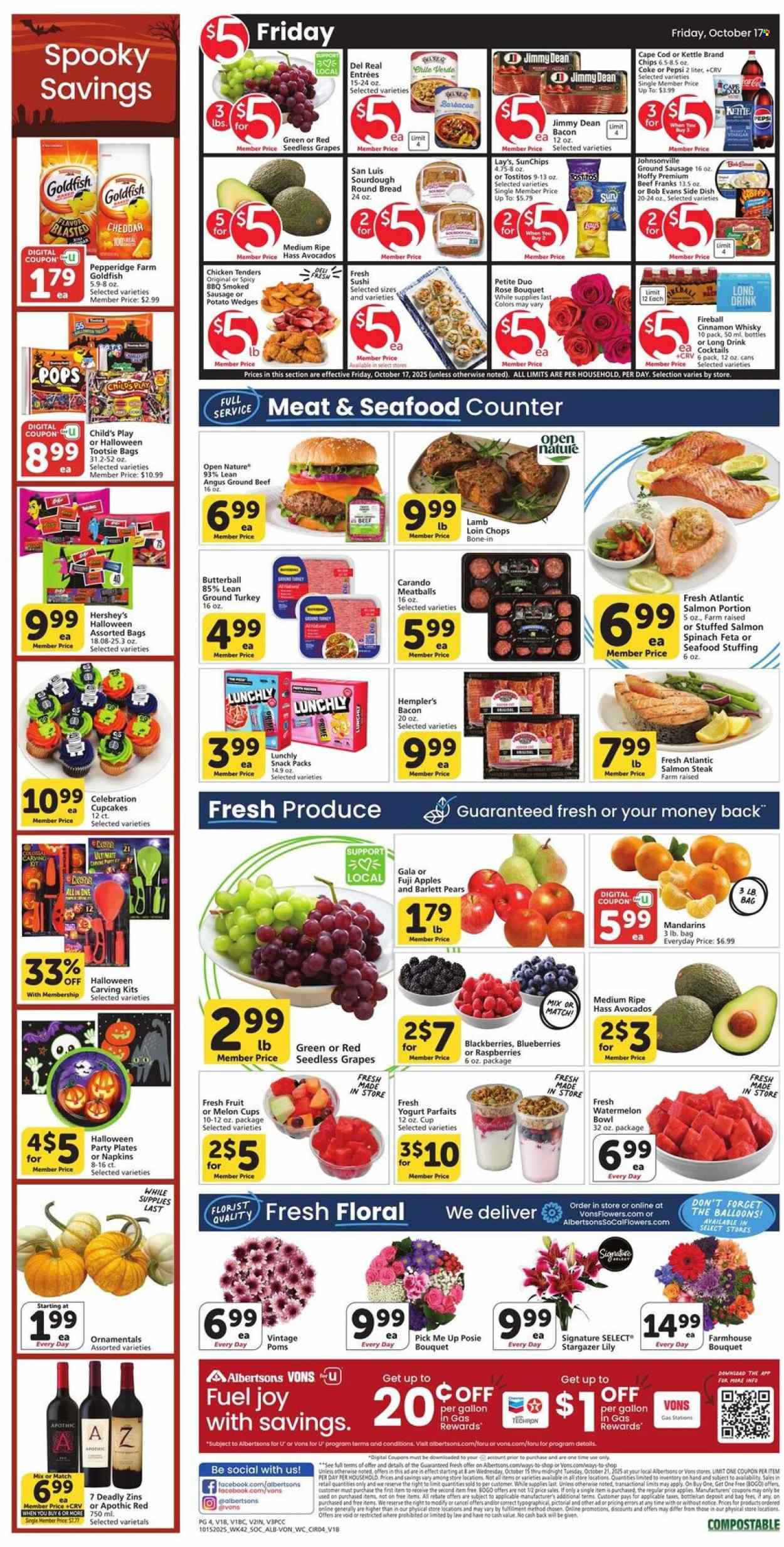 Albertsons ad - 10/15/2025 - 10/21/2025. Page 3