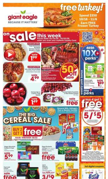 Giant Eagle Flyer - 10/16/2025 - 10/22/2025.