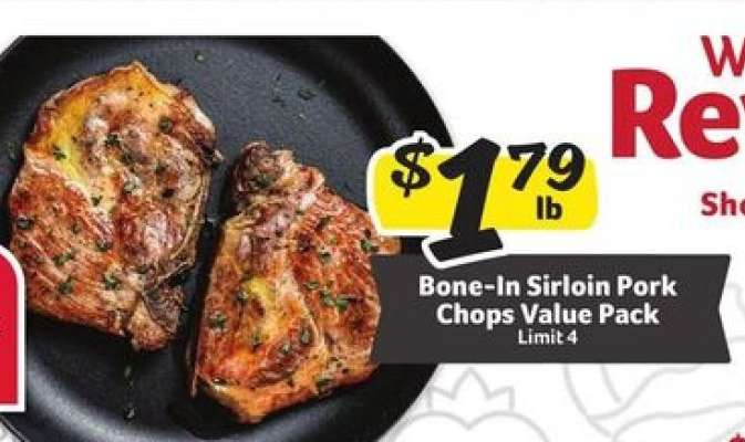 Bone-In Sirloin Pork Chops Value Pack