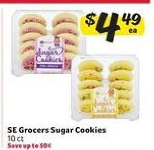 SE Grocers Sugar Cookies