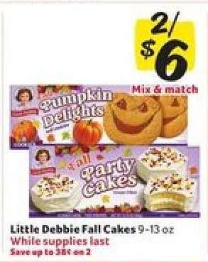 Little Debbie Fall Cakes*