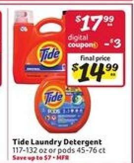 Tide Laundry Detergent