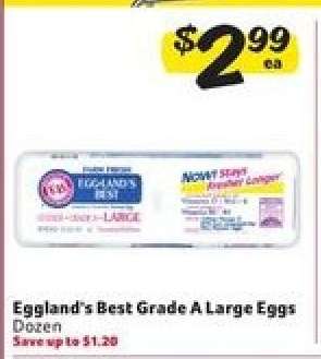 Eggland's Best Grade A Large Eggs