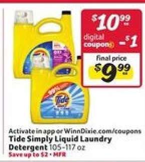 Tide Simply Liquid Laundry Detergent