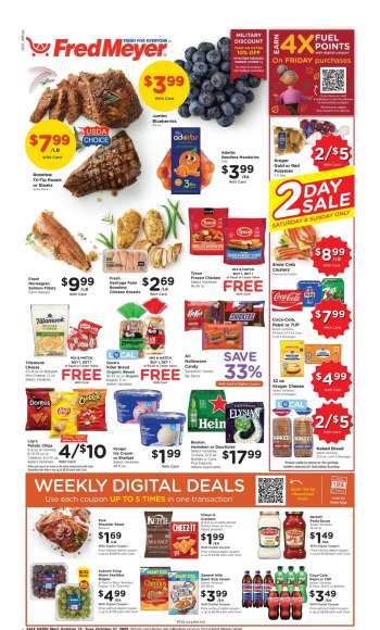 Fred Meyer Flyer - 10/15/2025 - 10/21/2025.