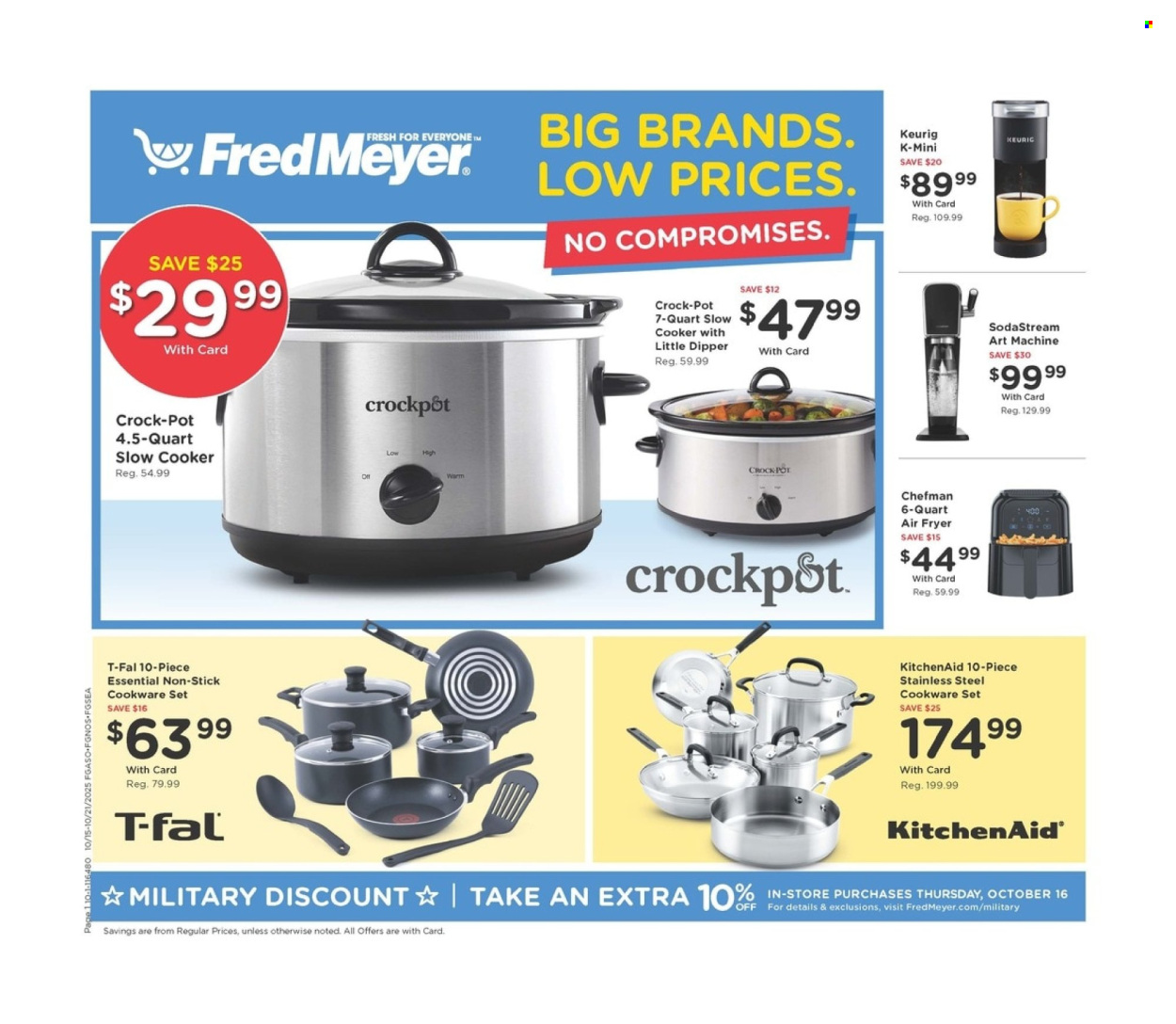 Fred Meyer ad - 10/15/2025 - 10/21/2025. Page 1
