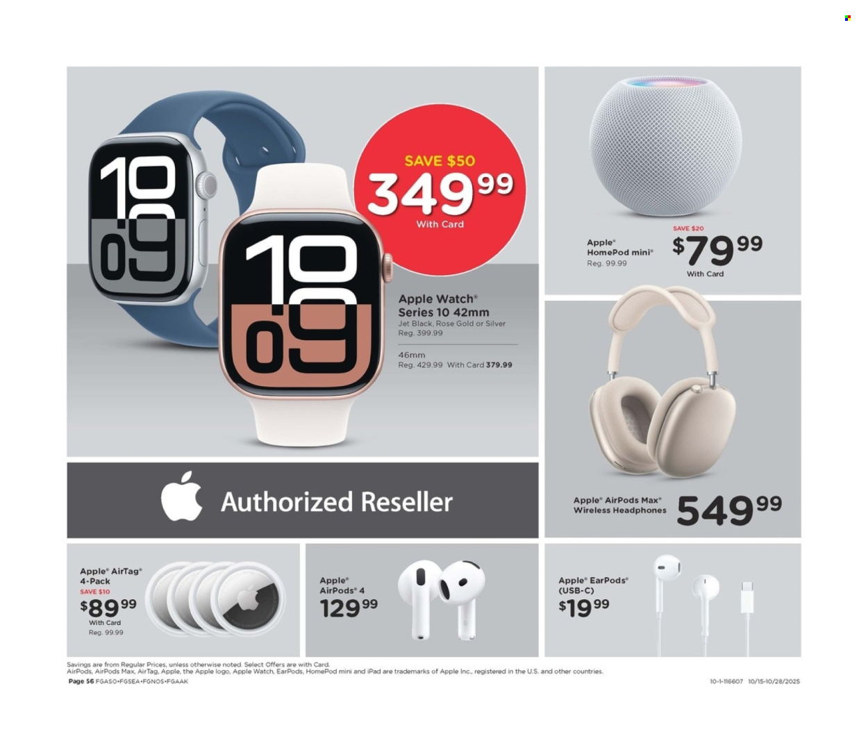 Fred Meyer ad - 10/15/2025 - 10/21/2025. Page 9