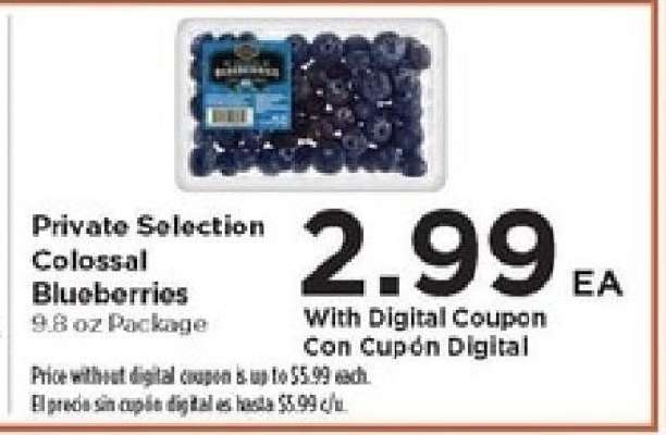 Private Selection Colossal Blueberries