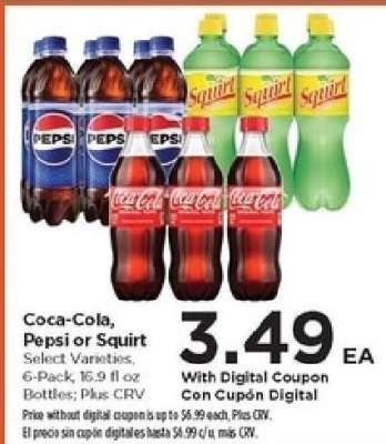 Coca-Cola, Pepsi or Squirt