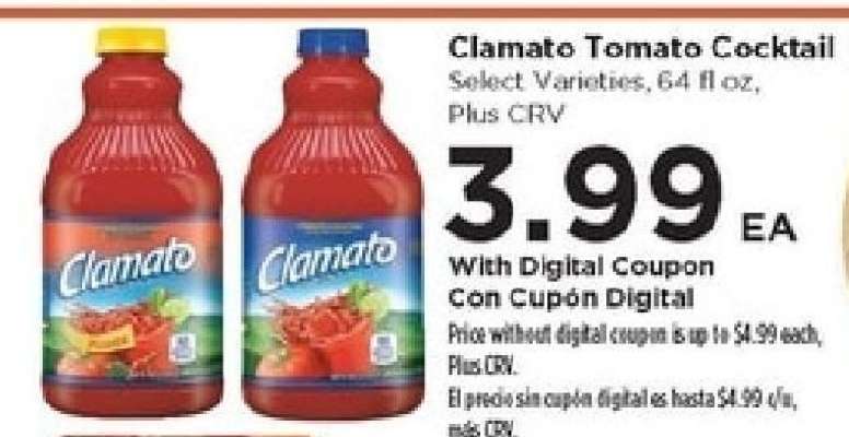 Clamato Tomato Cocktail