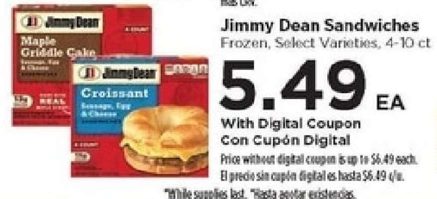 Jimmy Dean Sandwiches