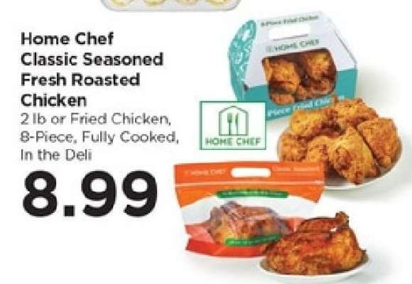 Home Chef Classic Seasoned Fresh Roasted Chicken