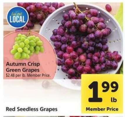 Red Seedless Grapes