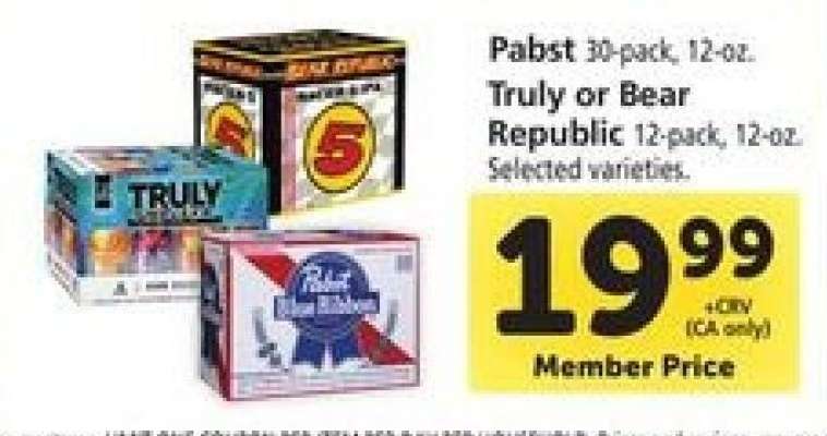 Pabst, Truly or Bear Republic