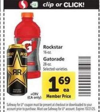 Rockstar/Gatorade