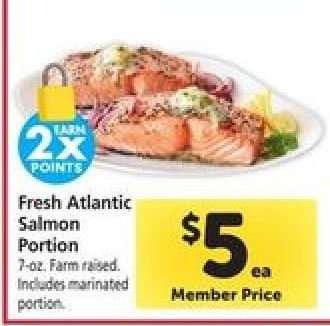 Fresh Atlantic Salmon Portion