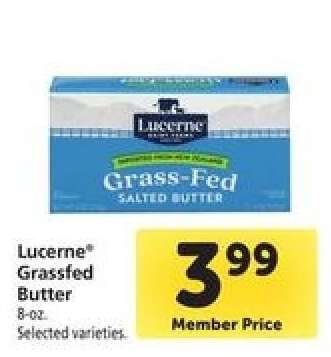 Lucerne Grassfed Butter