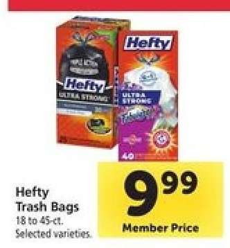 Hefty Trash Bags