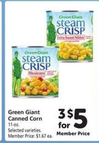 Green Giant Canned Corn