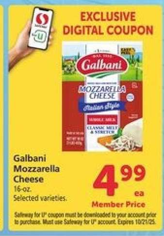 Galbani Mozzarella Cheese