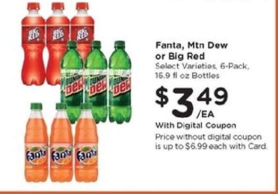 Fanta, Mtn Dew or Big Red