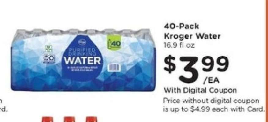 40-Pack Kroger Water