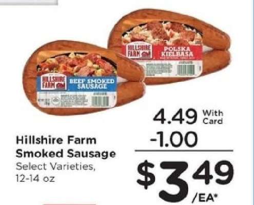 Hillshire Farm Smoked Sausage