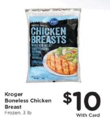Kroger Boneless Chicken Breast