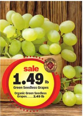 Green Seedless Grapes