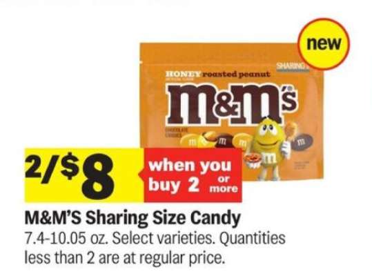 M&M's Sharing Size Candy