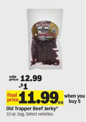 Old Trapper Beef Jerky