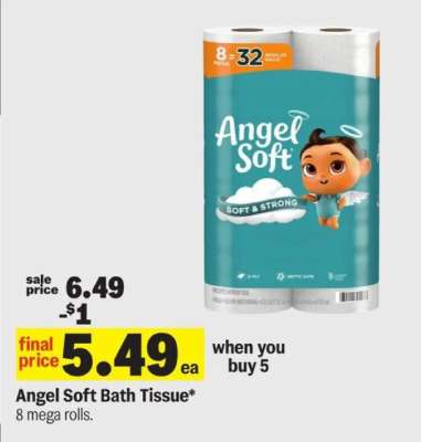 Angel Soft Bath Tissue