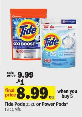 Tide Pods or Power Pods