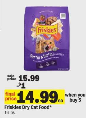 Friskies Dry Cat Food