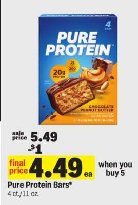Pure Protein Bars*