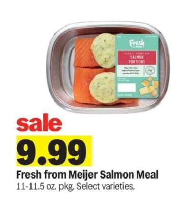 Fresh from Meijer Salmon Meal