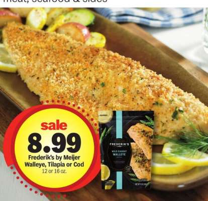 Frederik's by Meijer Walleye, Tilapia or Cod