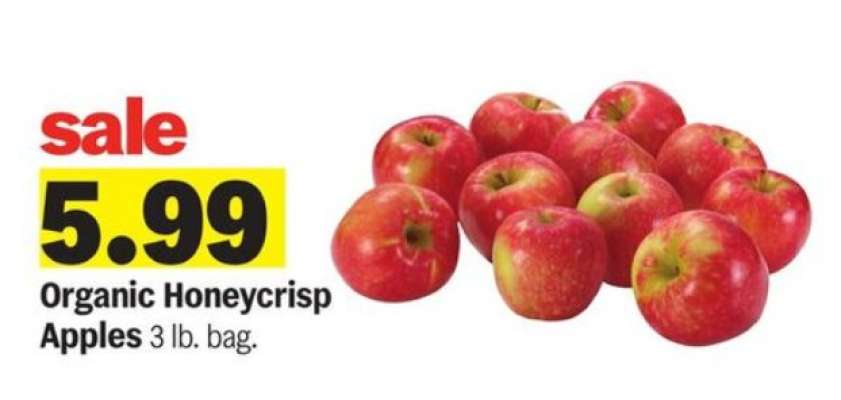 Organic Honeycrisp Apples