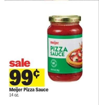 Meijer Pizza Sauce