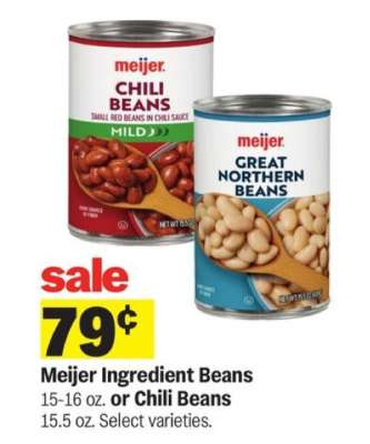 Meijer Ingredient Beans